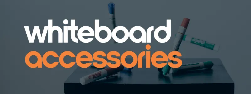 Complete your whiteboard setup with our range of accessories.